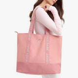 Color Block Tote Bag — Rose - JAMES BARK