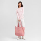 Color Block Tote Bag — Rose - JAMES BARK