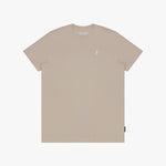Men's Crew Neck Jersey T-Shirt — Simply Taupe/Beige - JAMES BARK