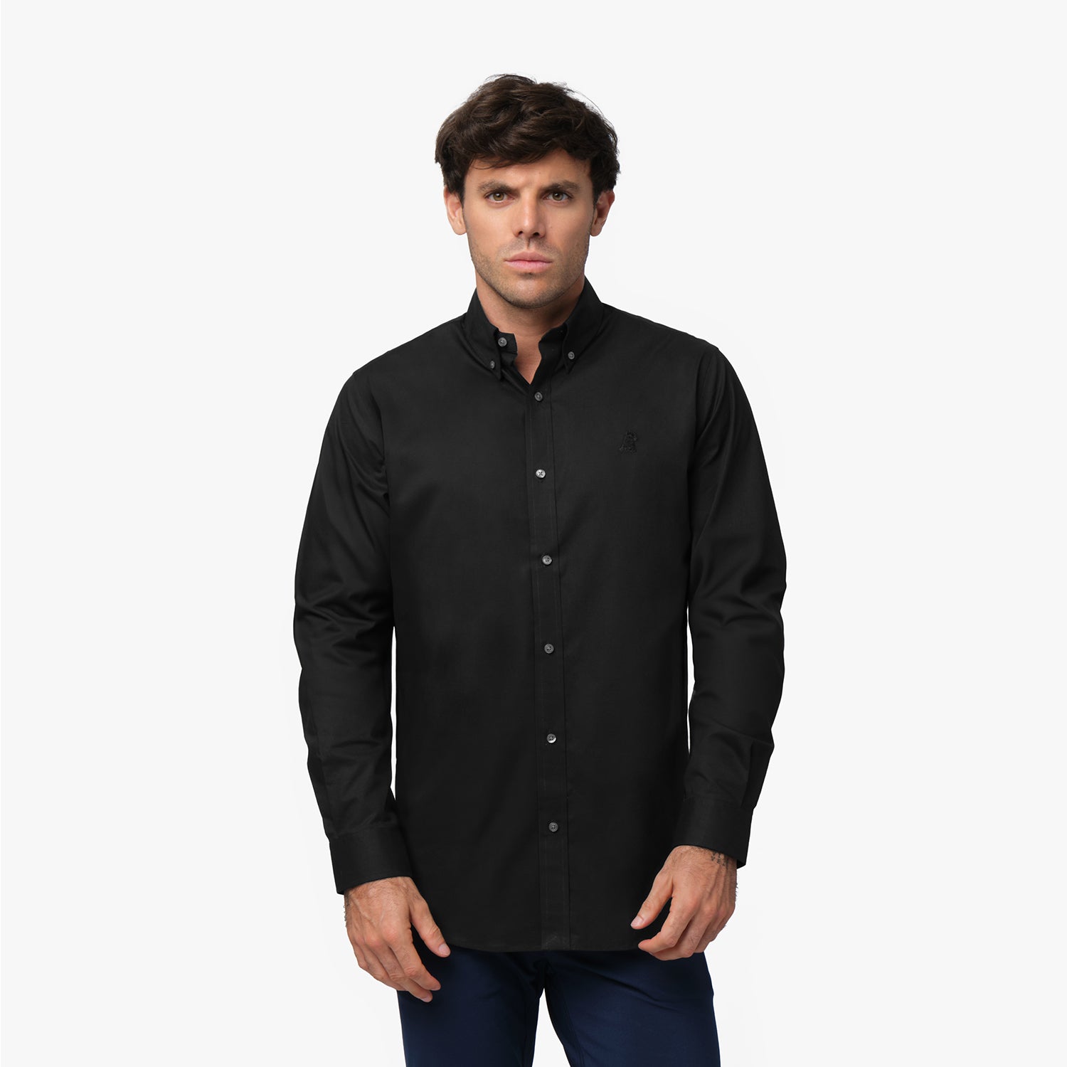 Men's Button Down Poplin Shirt - JAMES BARK