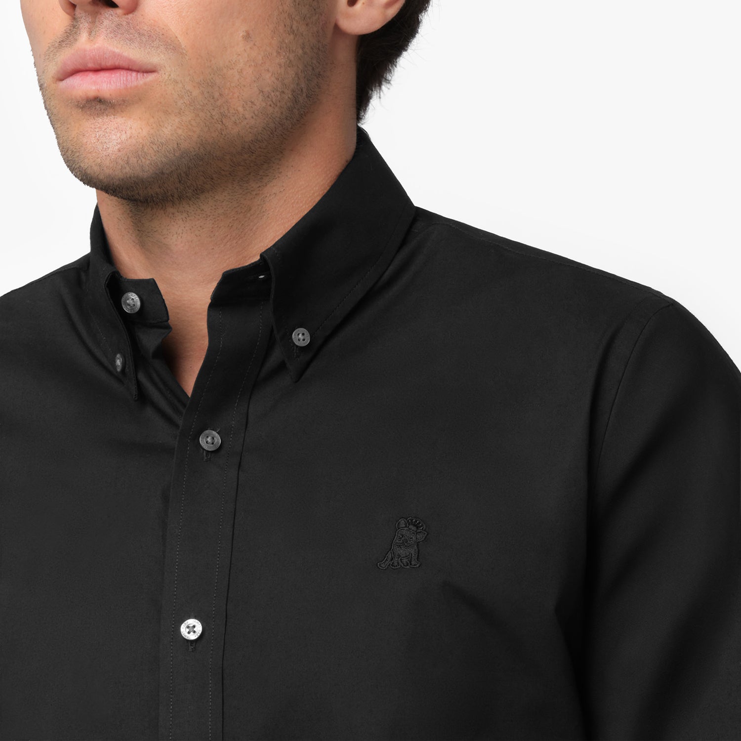Men's Button Down Poplin Shirt - JAMES BARK