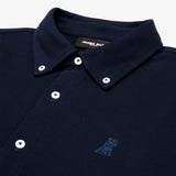 Men's Pique Button Down Shirt - JAMES BARK