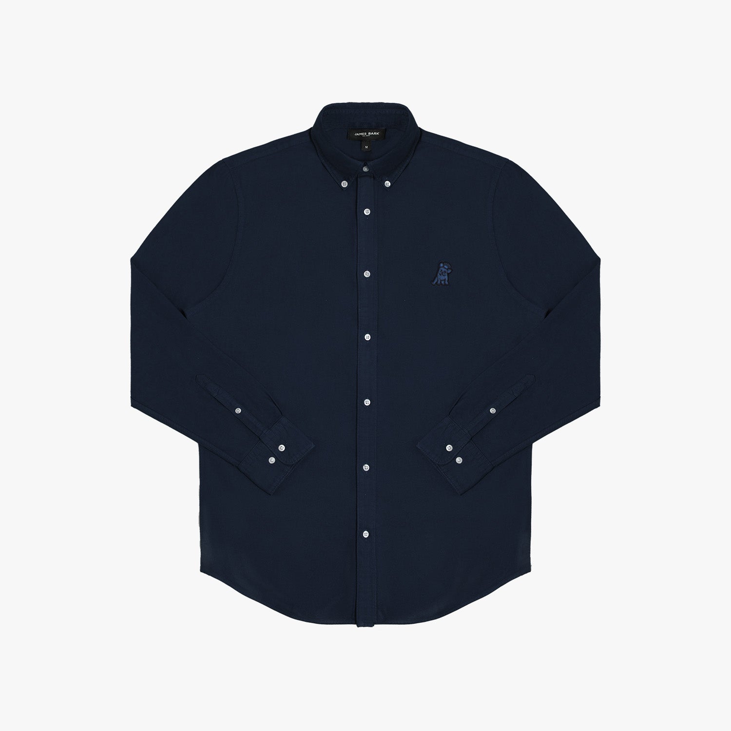 Men's Oxford Button Down Shirt Navy/Blue | JAMES BARK Men's Oxford Button Down Shirt Navy/Blue | JAMES BARK