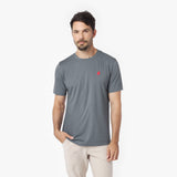 Men's Crew Neck Jersey T-Shirt - JAMES BARK