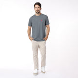 Men's Crew Neck Jersey T-Shirt - JAMES BARK