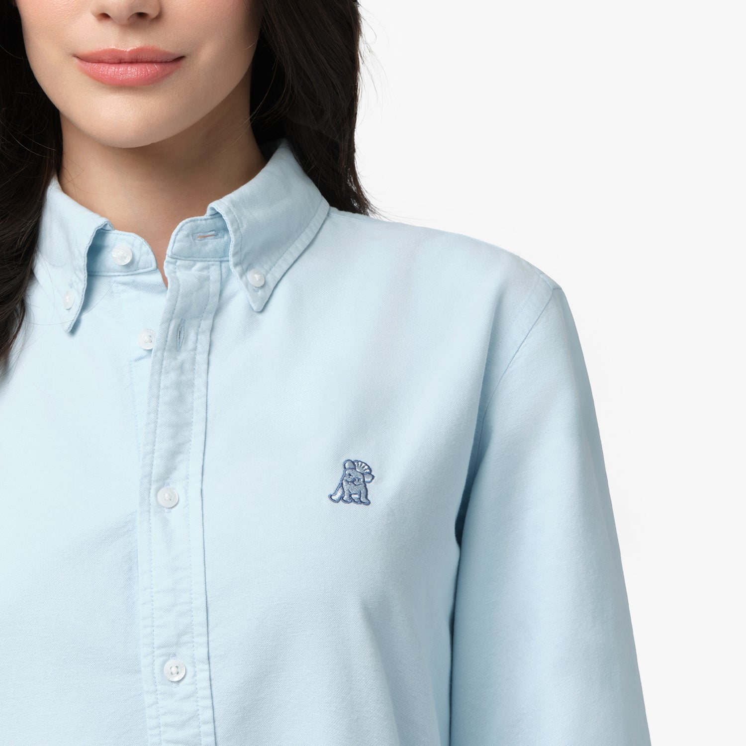 oxford dress shirt women Women's Oxford Button Down Shirt — SKY RIDE