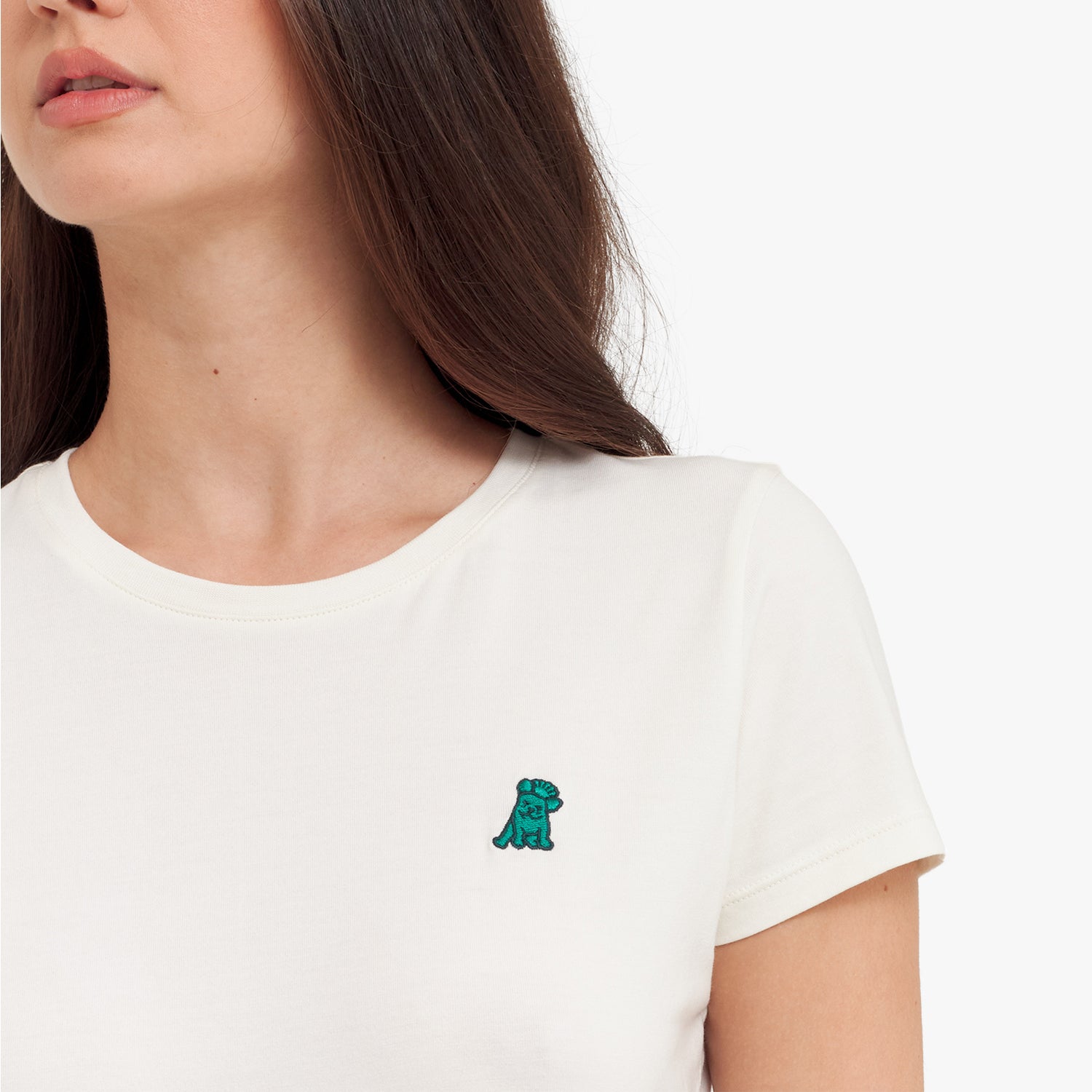 Women's Crew Neck Jersey T-Shirt - JAMES BARK