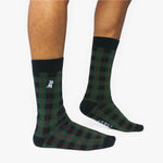 Men's Plaid Printed Socks - JAMES BARK