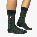 Women's Plaid Printed Socks - JAMES BARK