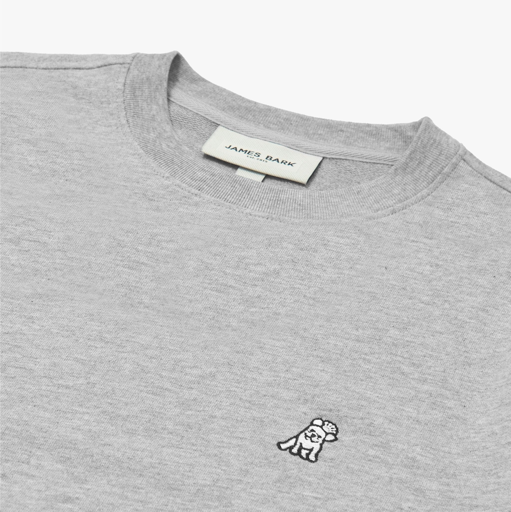 Women's French Terry Crew Neck Sweatshirt - JAMES BARK
