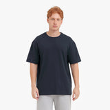 Men's Relaxed Pima Cotton T-Shirt — Dress Blue - JAMES BARK