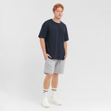 Men's Relaxed Pima Cotton T-Shirt — Dress Blue - JAMES BARK