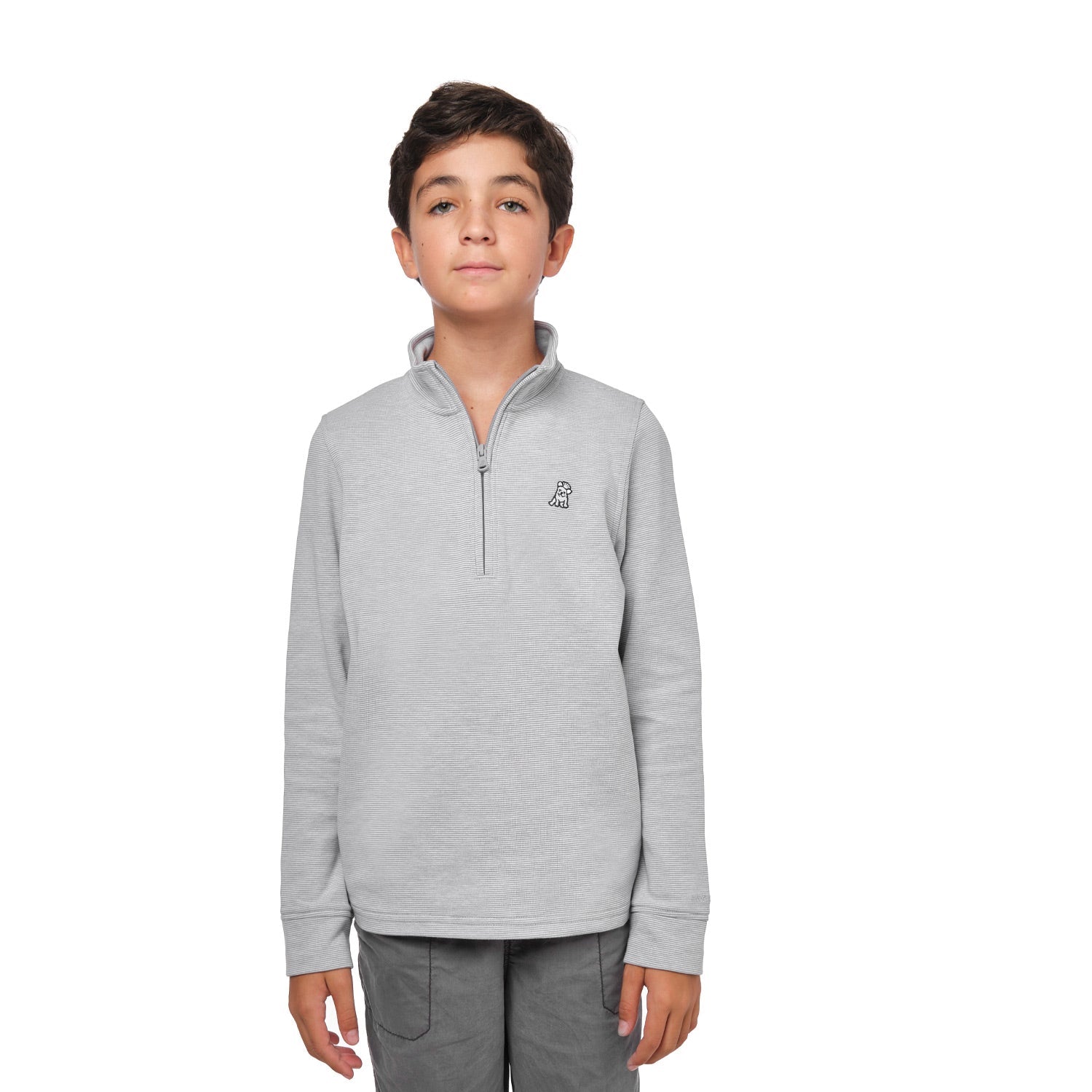 Kid's Long Sleeve Zipper Sweatshirt - JAMES BARK