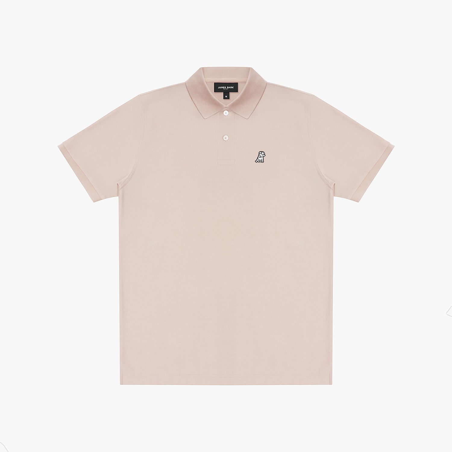 Men's Regular Fit Polo Shirt — Simply Taupe/White - JAMES BARK