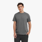Men's Crew Neck Jersey T-Shirt — Quiet Shade/Grey - JAMES BARK