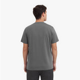 Men's Crew Neck Jersey T-Shirt — Quiet Shade/Grey - JAMES BARK