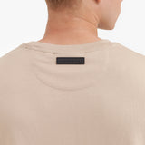 Men's Relaxed Pima Cotton T-Shirt — Light Taupe - JAMES BARK