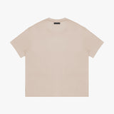 Men's Relaxed Pima Cotton T-Shirt — Light Taupe - JAMES BARK