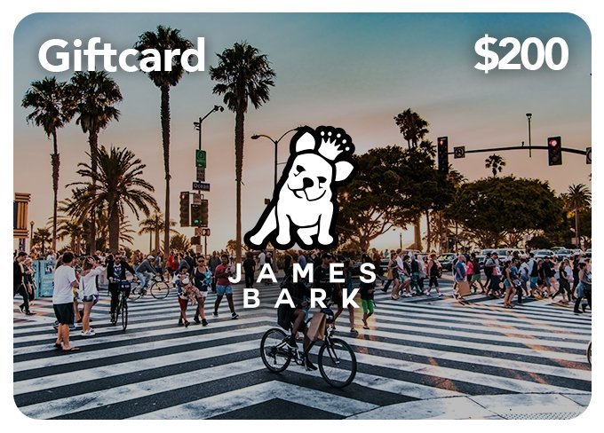 200$ GIFT CARD - jamesbark-usa