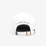 Classic Dad Cap in White - JAMES BARK