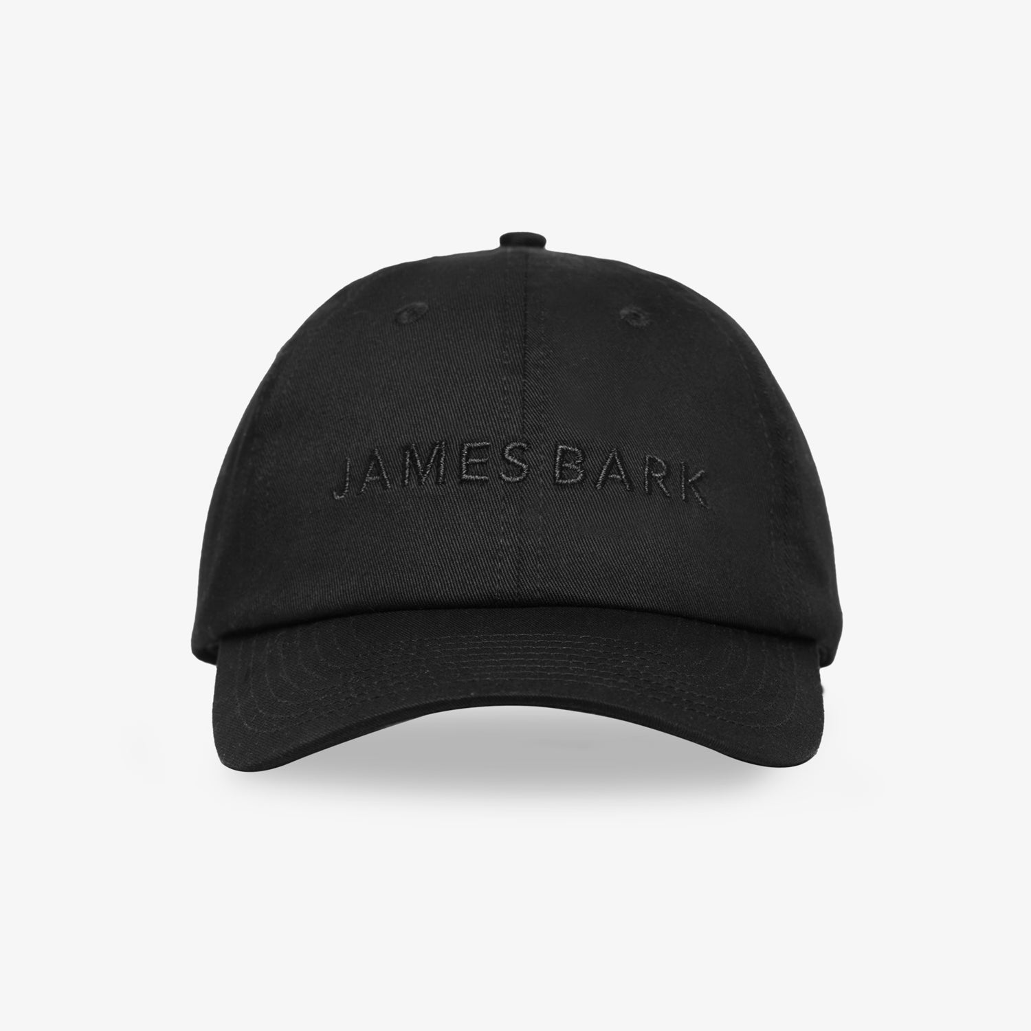 James Bark Classic Dad Cap in Black - JAMES BARK