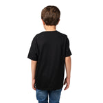 Kid's Black Crew Neck Jersey T-Shirt - Gold Bark - JAMES BARK