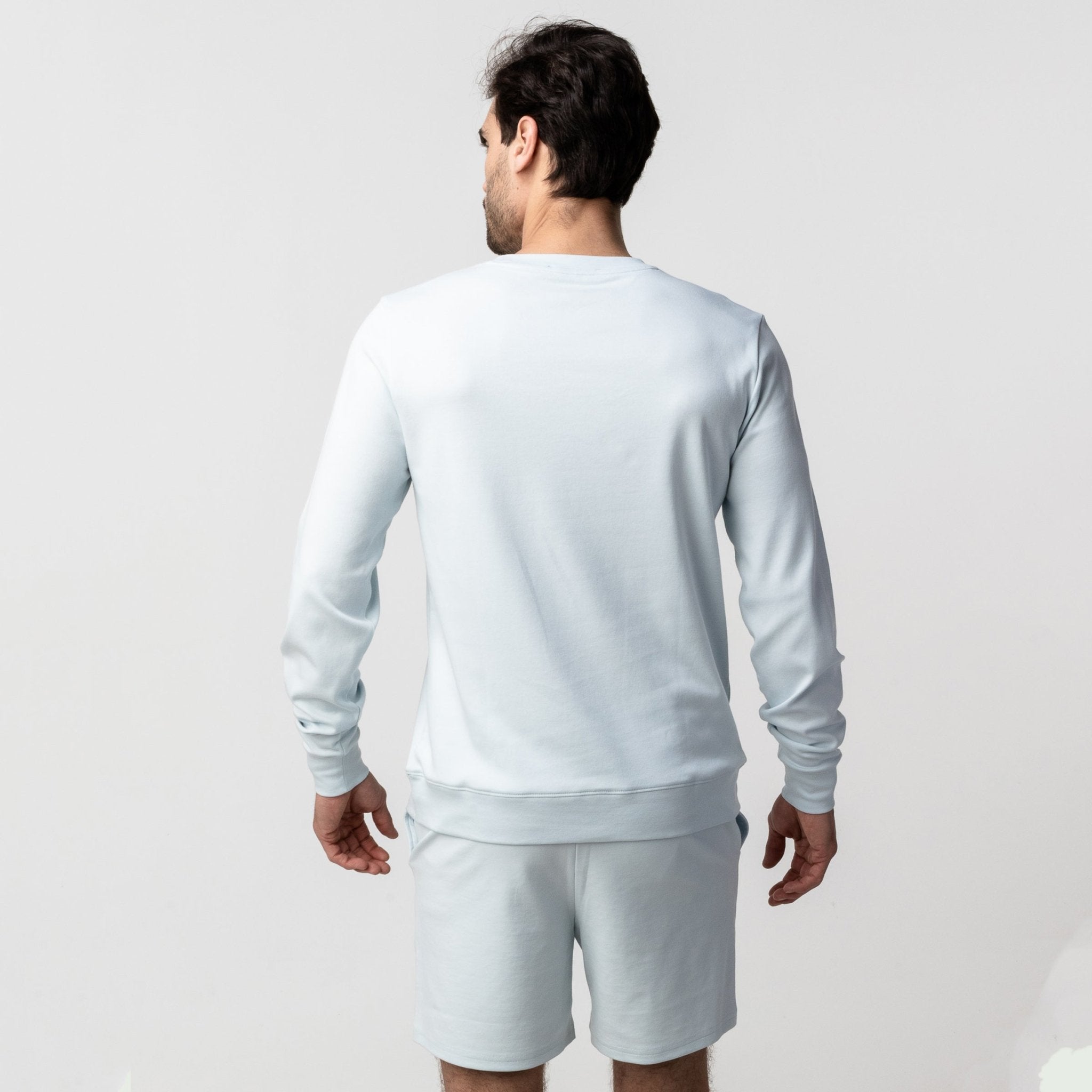 Men's Ilusion Blue Long Sleeve Jersey T-Shirt - JAMES BARK
