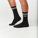 Men's Logo Sport Striped Socks - JAMES BARK