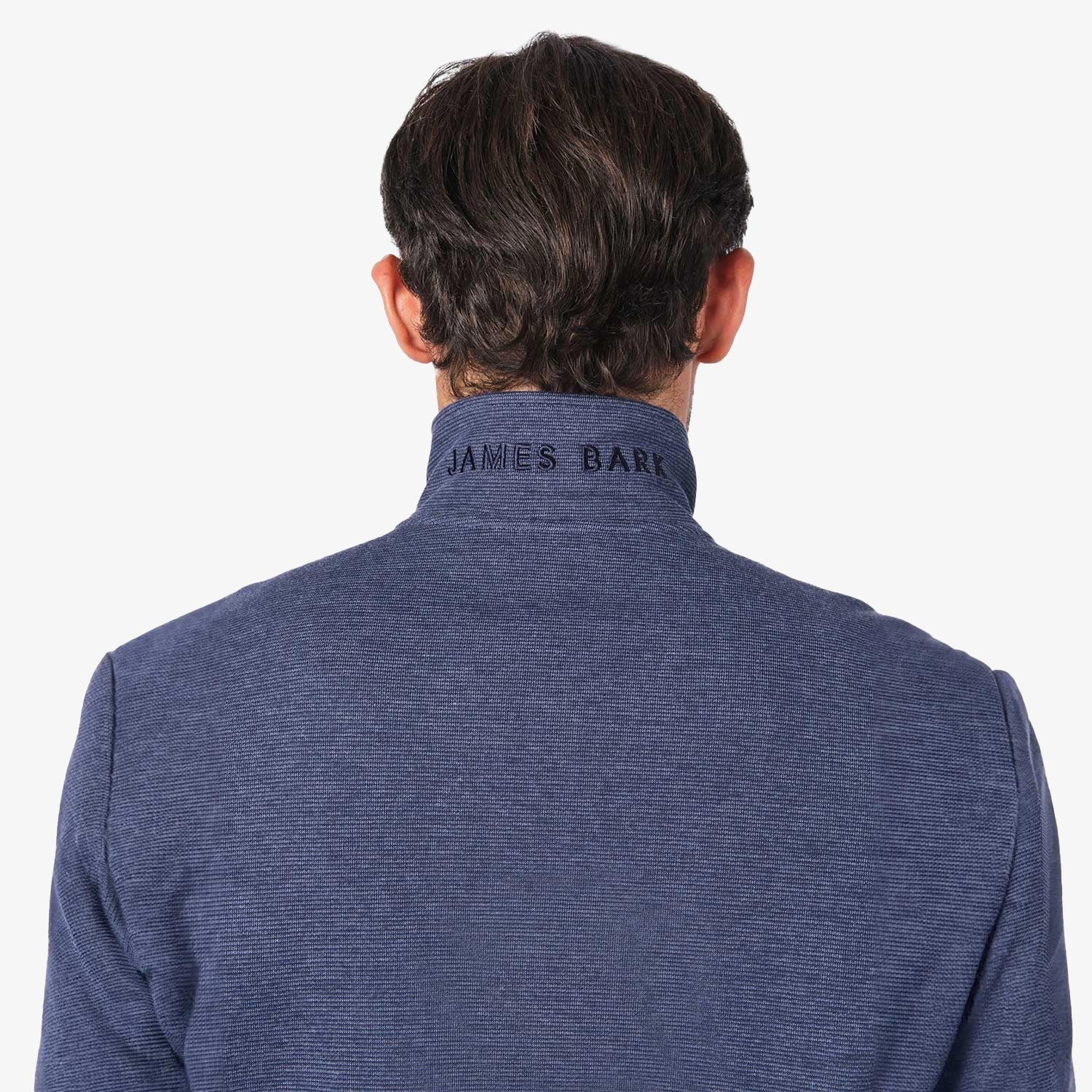 Men's Long Sleeve Zipper Sweatshirt - JAMES BARK
