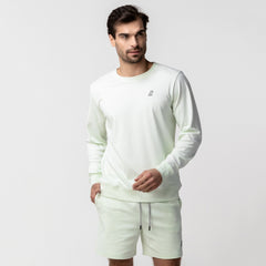 Men's Phantom Green Long Sleeve Jersey T-Shirt - JAMES BARK