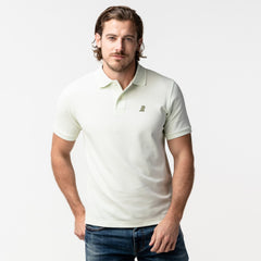Men's Phantom Green Regular Fit Polo Shirt - Mint Bark - JAMES BARK