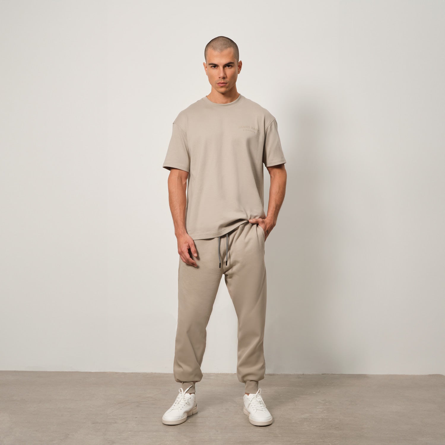 Men's Relaxed Fit Jersey Tee - JAMES BARK