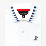 Men's Striped Details Polo Shirt - JAMES BARK