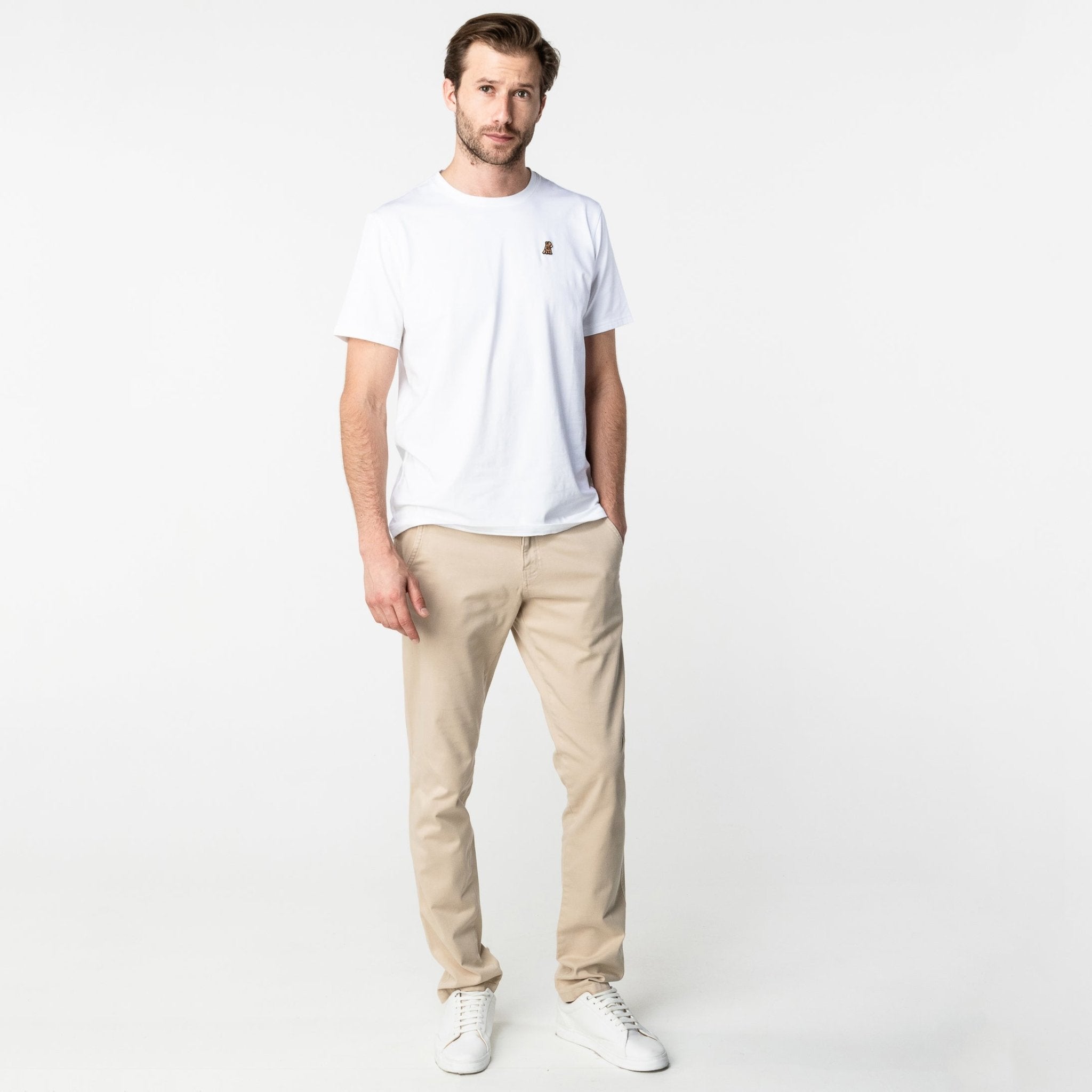 Men's White Special Edition Jersey T-Shirt - JAMES BARK