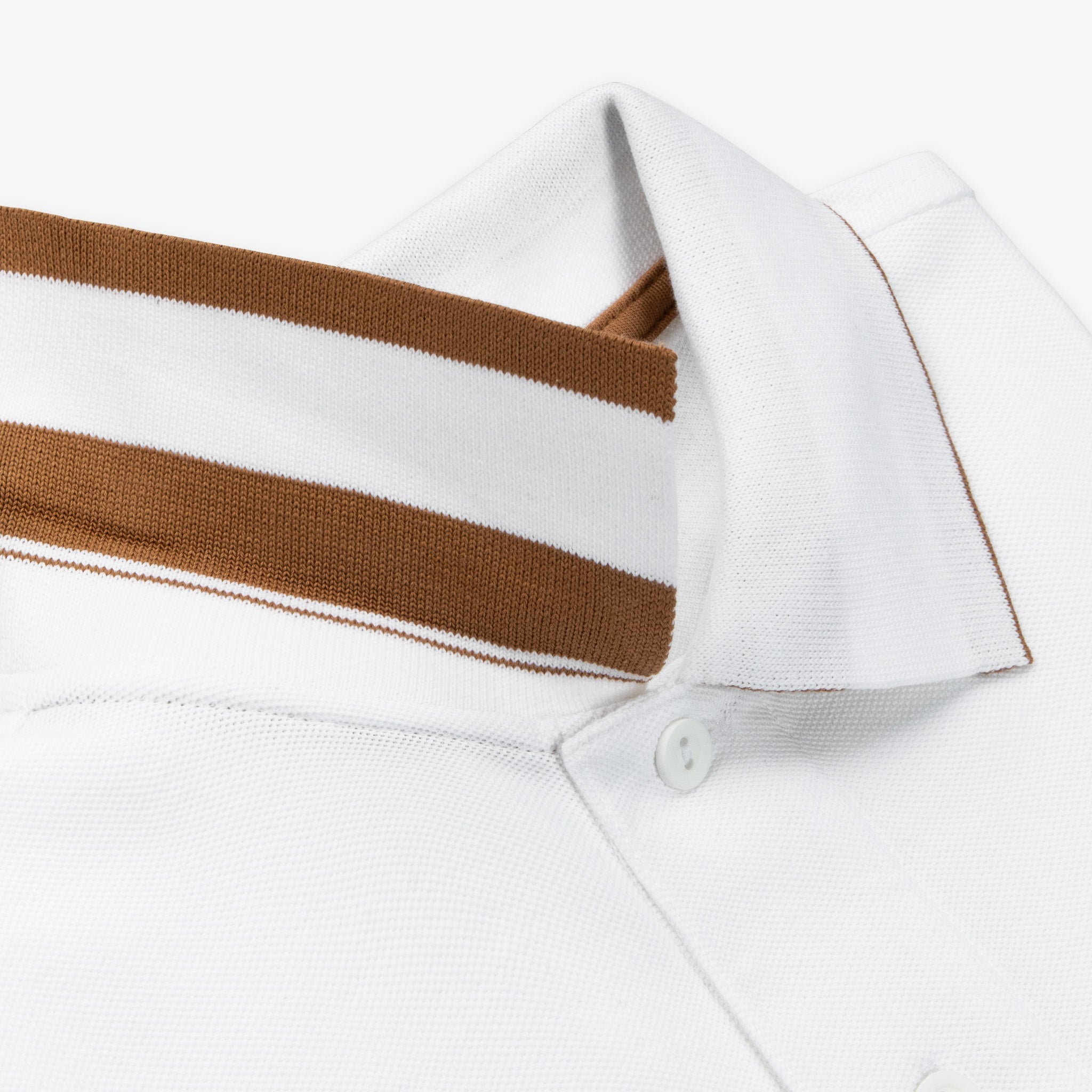Men's White Special Edition Polo Shirt - JAMES BARK