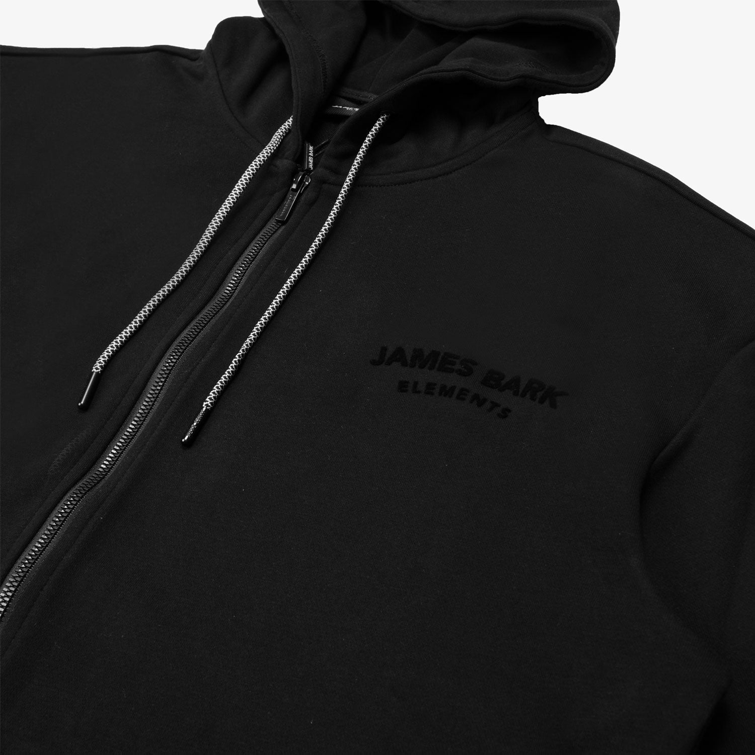 Men's Zipper Hoodie - JAMES BARK