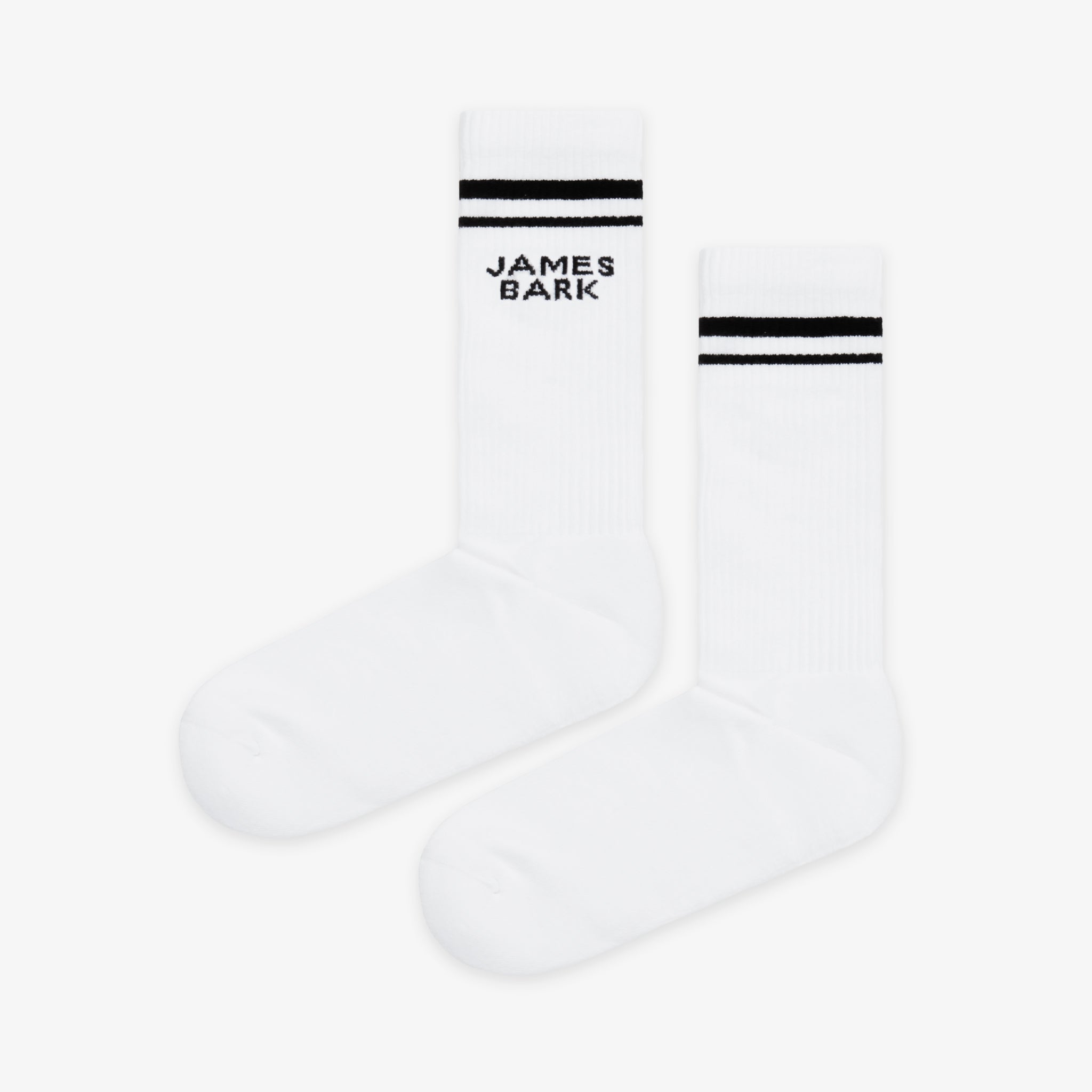 Women's Logo Sport Striped Socks - JAMES BARK
