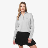 Women's Long Sleeve Zipper Sweatshirt - JAMES BARK