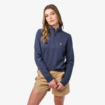 Women's Long Sleeve Zipper Sweatshirt - JAMES BARK