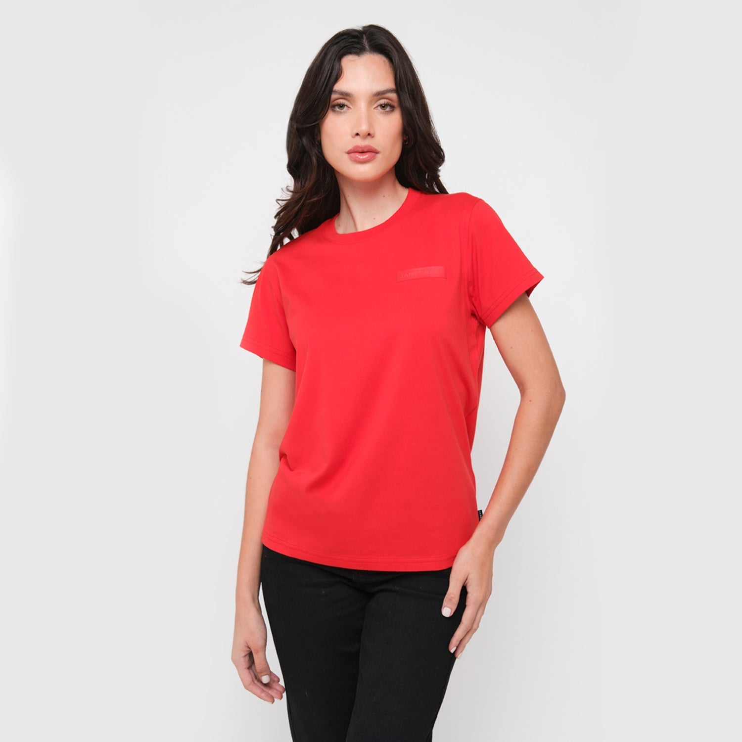 Women's Privé Patch Jersey Tee-JAMES BARK