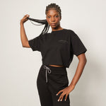Women's Relaxed Fit Crop Top - JAMES BARK