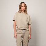 Women's Relaxed Fit Jersey Tee - JAMES BARK