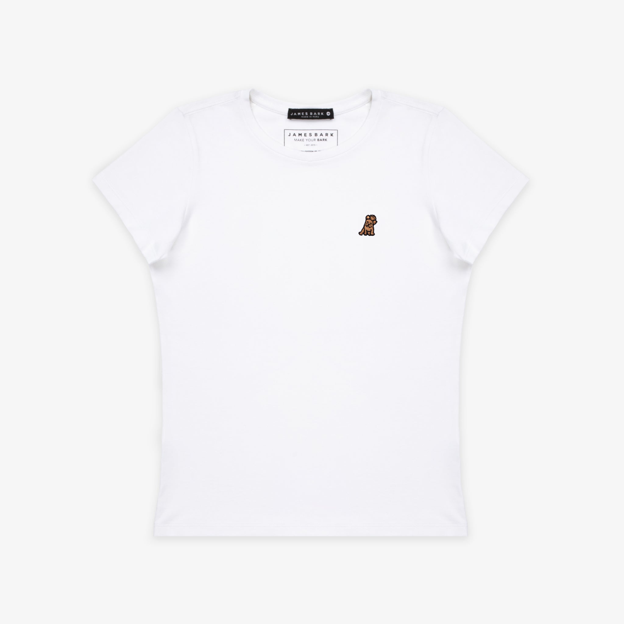 Women's White Special Edition Jersey T-Shirt - JAMES BARK